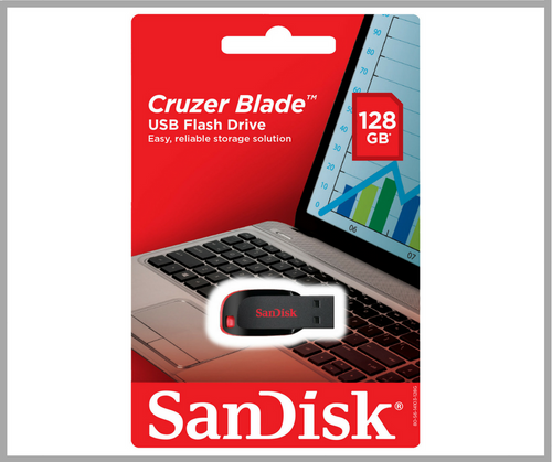 SANDISK CRUZER BLADE 128GB